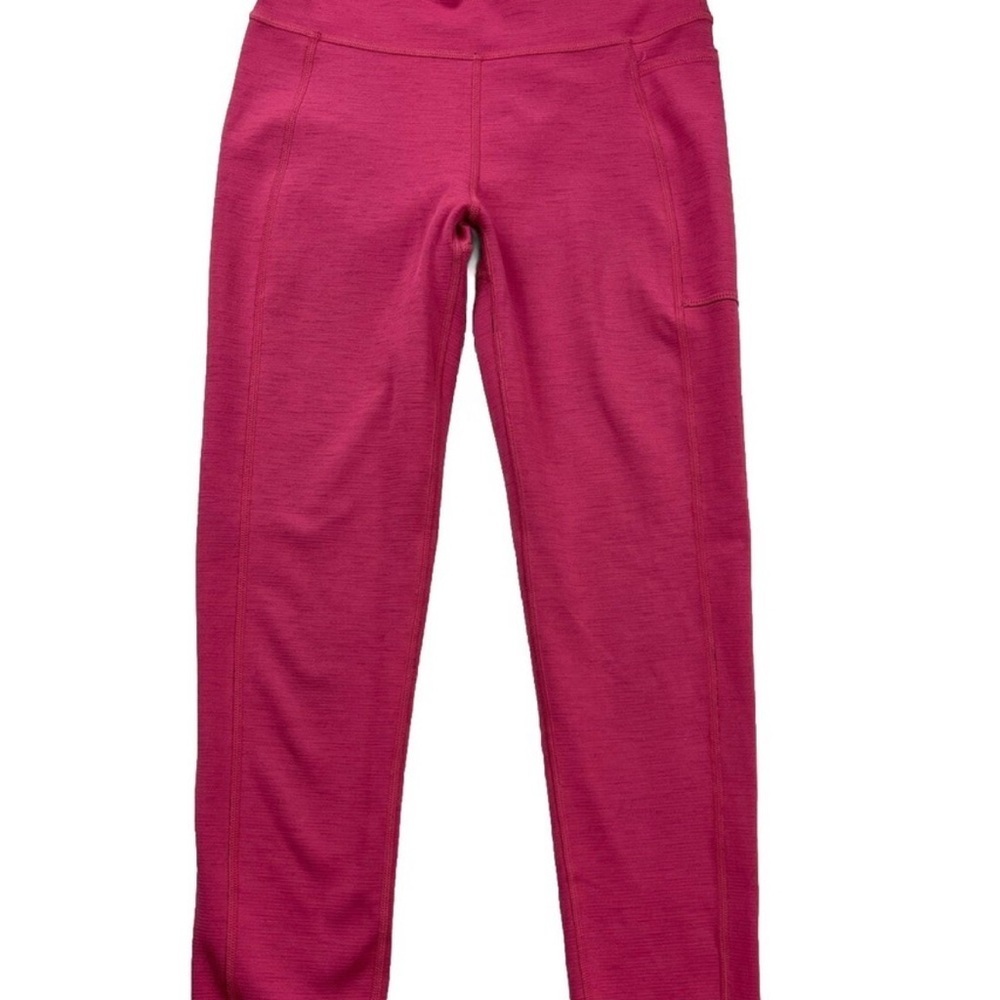 Sweaty Betty 7/8 Super Sculpt Leggings in Tayberry Pink Size Large - Picture 2 of 8
